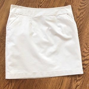 Merona white mini skirt size 8